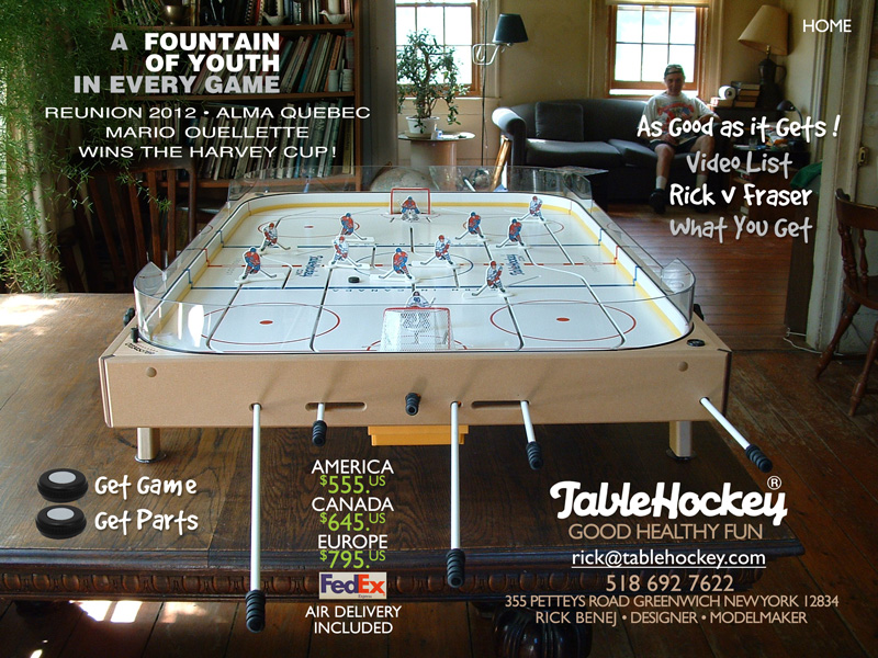 Table hockey home