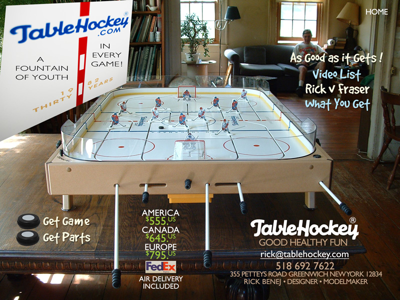 Table hockey home